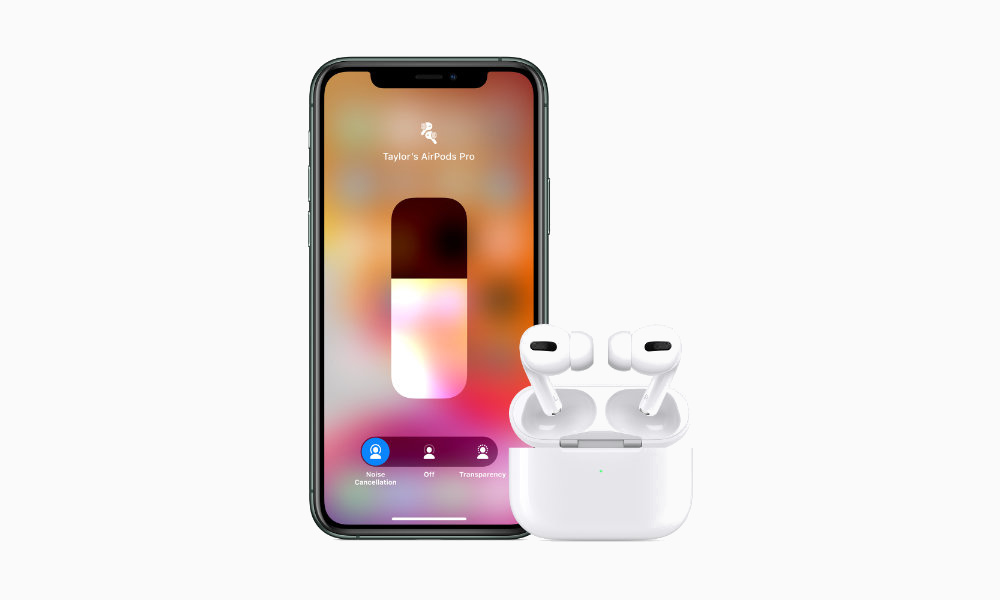 AirPods Pro Control Center