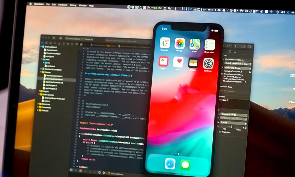 iPhone Coding Mac