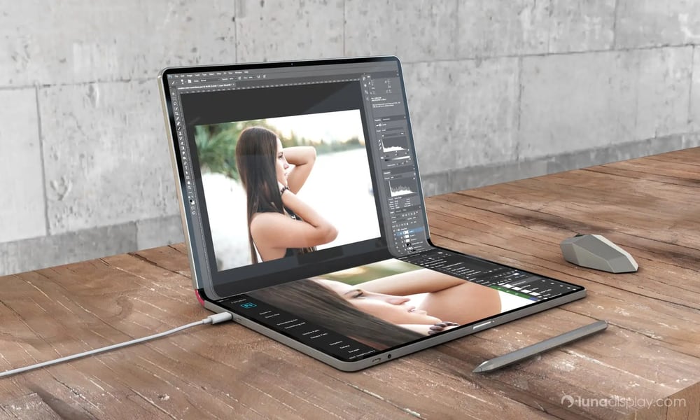 Folding MacBook concept