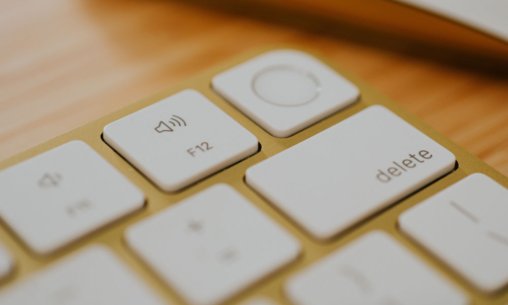 Apple Magic Keyboard with Touch ID closeup